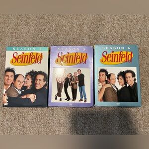 Seinfeld DVDs- Seasons 4,5,6 complete seasons.